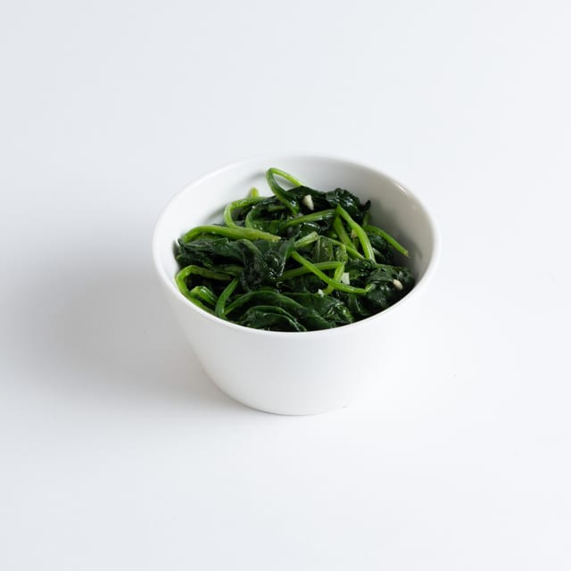 Garlic Spinach.