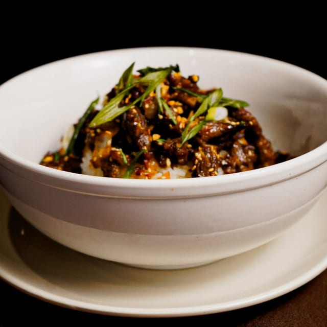Steak and Sabor Poke Bowl.