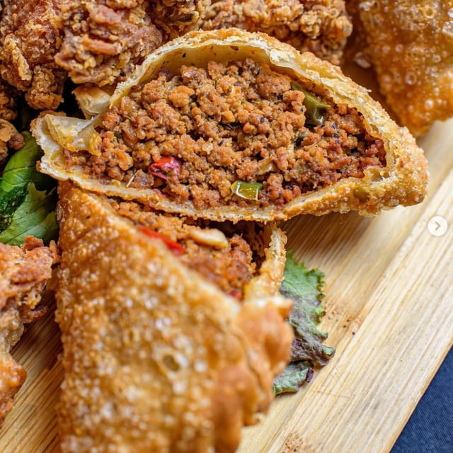 Empanadas with Fries.
