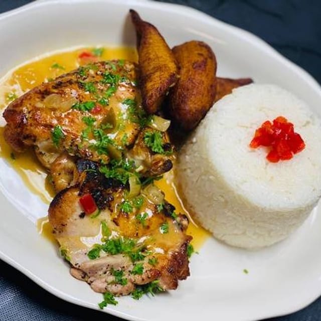 Pollo Al Mojo (Roasted Chicken).
