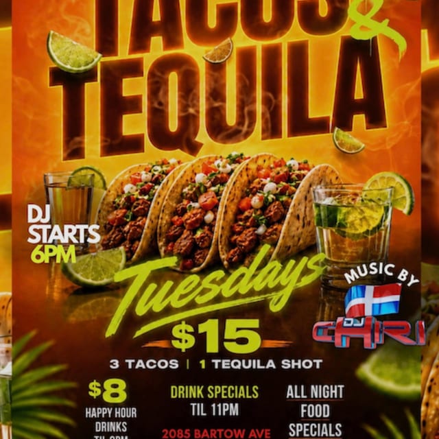 Tacos & Tequila Tuesday